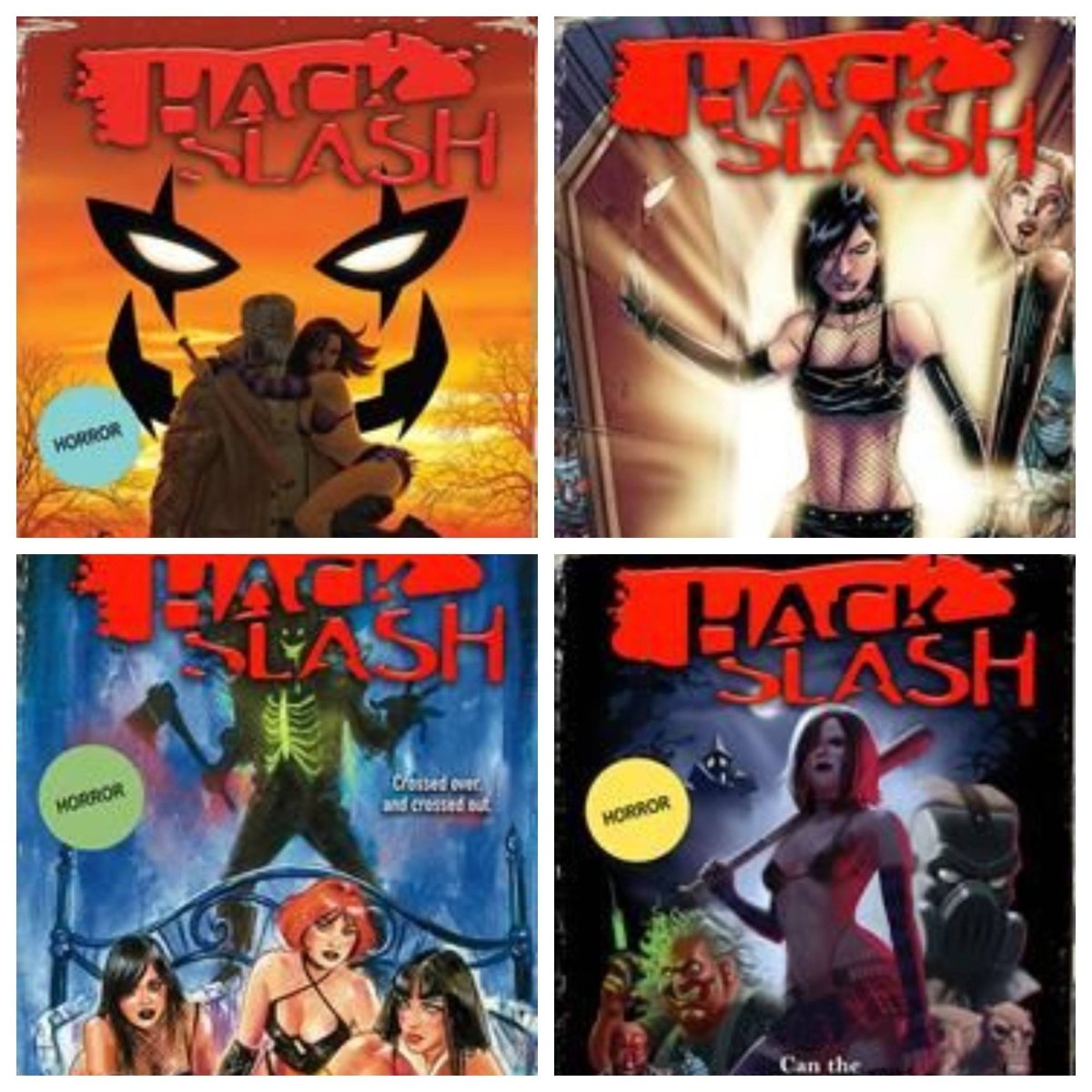 Hack Slash Deluxe HC Bundle incl. Vol 1-3 + Crossovers - Walt's Comic Shop