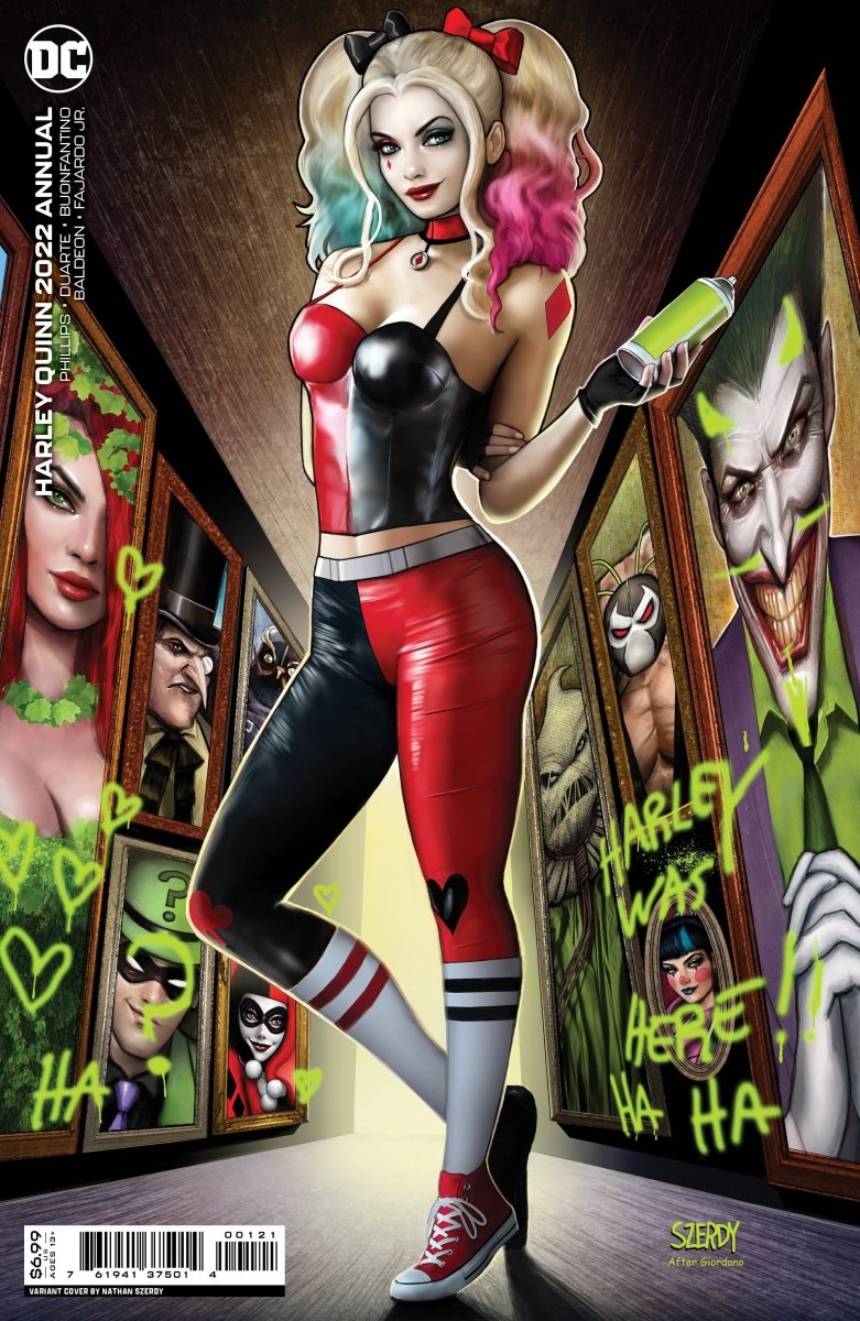 Harley Quinn 2022 Annual #1 Cover B Szerdy Card Stock Variant - Walt's Comic Shop
