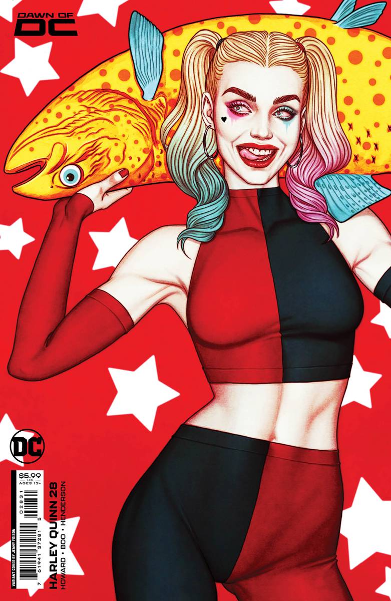 Harley Quinn #28 Cvr C Jenny Frison Card Stock Var - Walt's Comic Shop