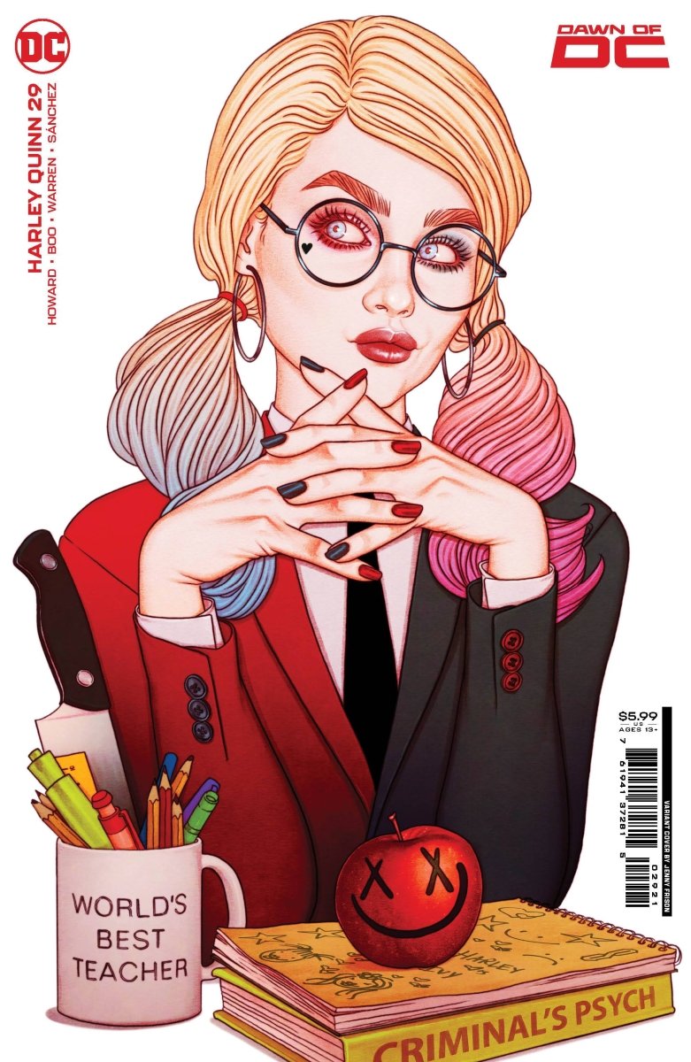 Harley Quinn #29 Cvr B Jenny Frison Card Stock Var - Walt's Comic Shop