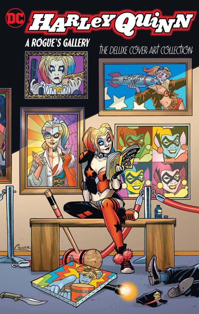 Harley Quinn A Rogues Gallery The Deluxe Cover Art Collection HC - Walt's Comic Shop