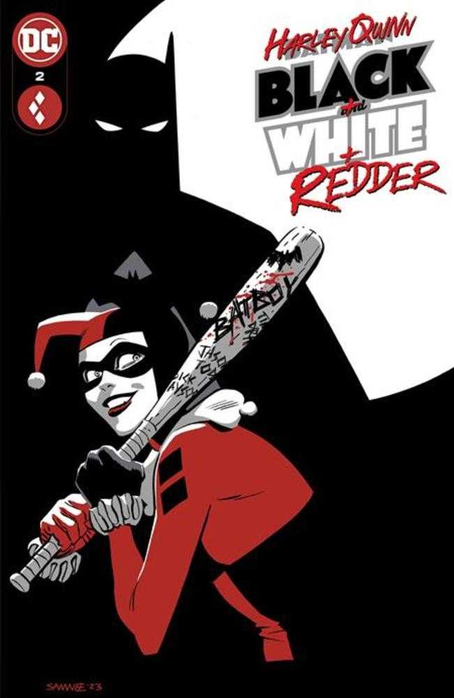 Harley Quinn Black White Redder #2 (Of 6) Cover A Chris Samnee - Walt's Comic Shop