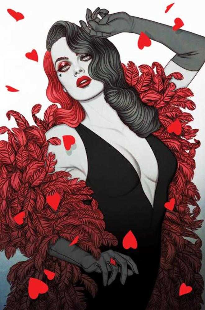 Harley Quinn Black White Redder #6 (Of 6) Cover A Jenny Frison - Walt's Comic Shop