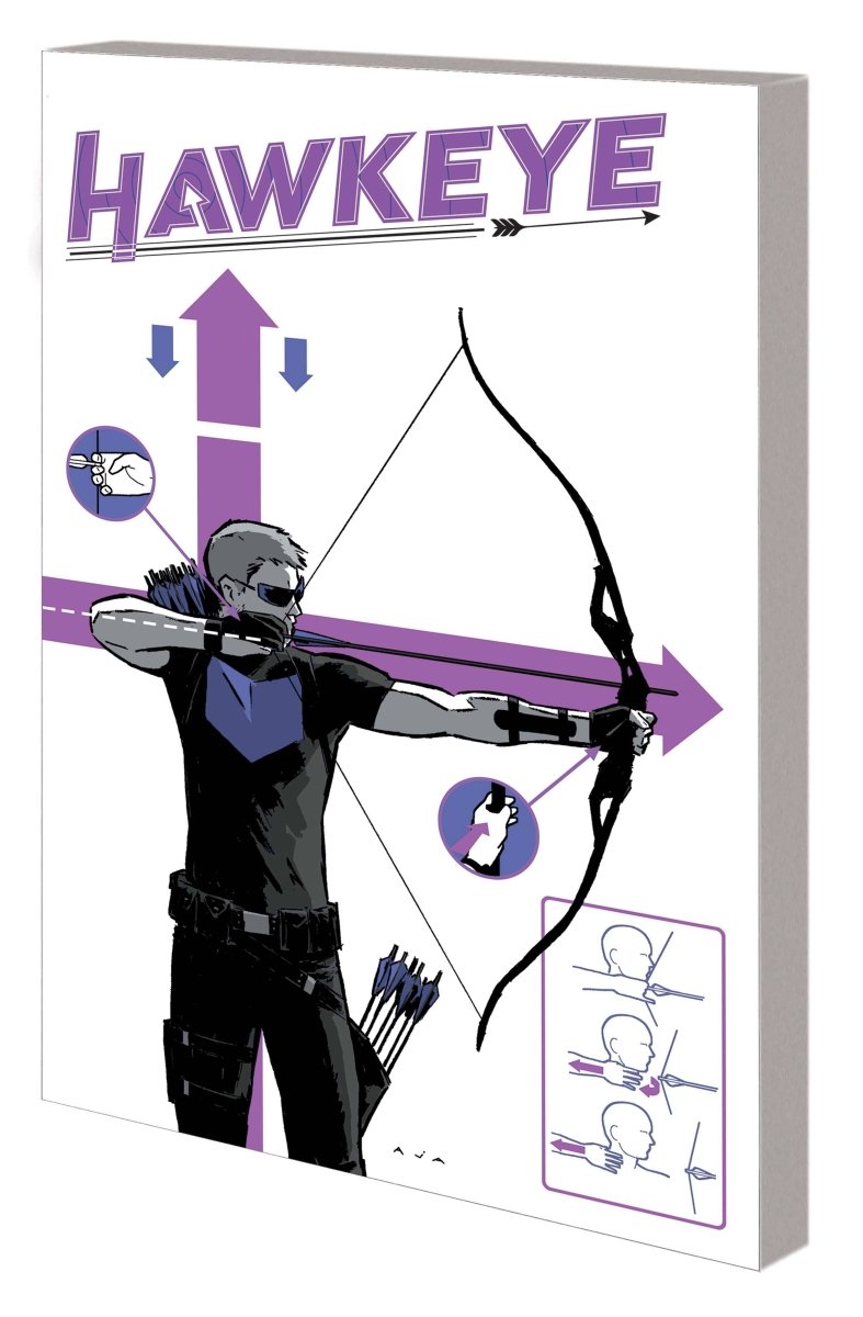 Hawkeye By Fraction & Aja: The Saga Of Barton And Bishop TP Aja Cover [DM Only] *OOP* - Walt's Comic Shop
