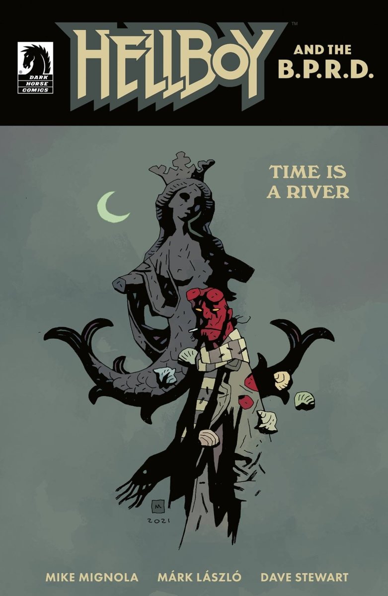 Hellboy & BPRD Time Is A River One-shot Cover B Mignola - Walt's Comic Shop