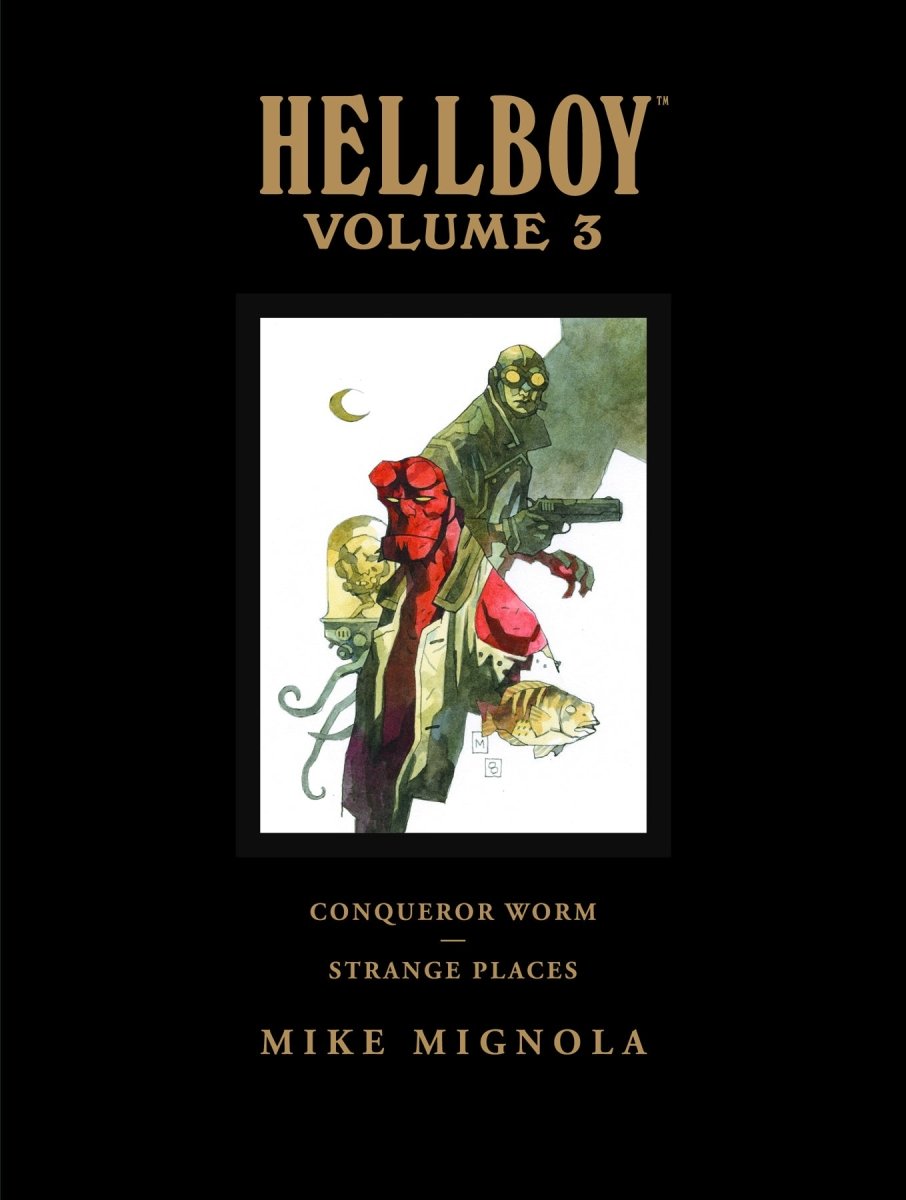Hellboy Library Edition HC Vol 03 Conqueror Worm - Walt's Comic Shop