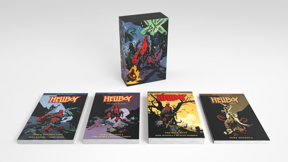 Hellboy Omnibus TP Boxed Set - Walt's Comic Shop