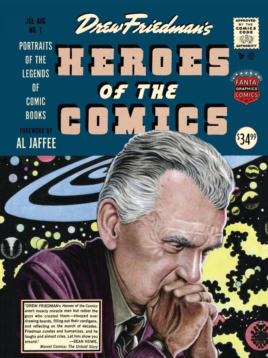 Heroes Of Comics HC Portraits Pioneering Legends - Walt's Comic Shop