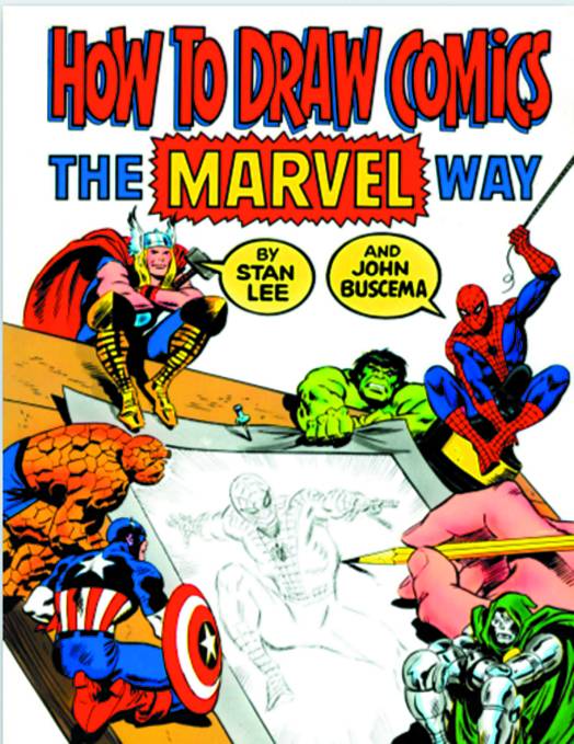 How To Draw Comics Marvel Way TP - Walt's Comic Shop