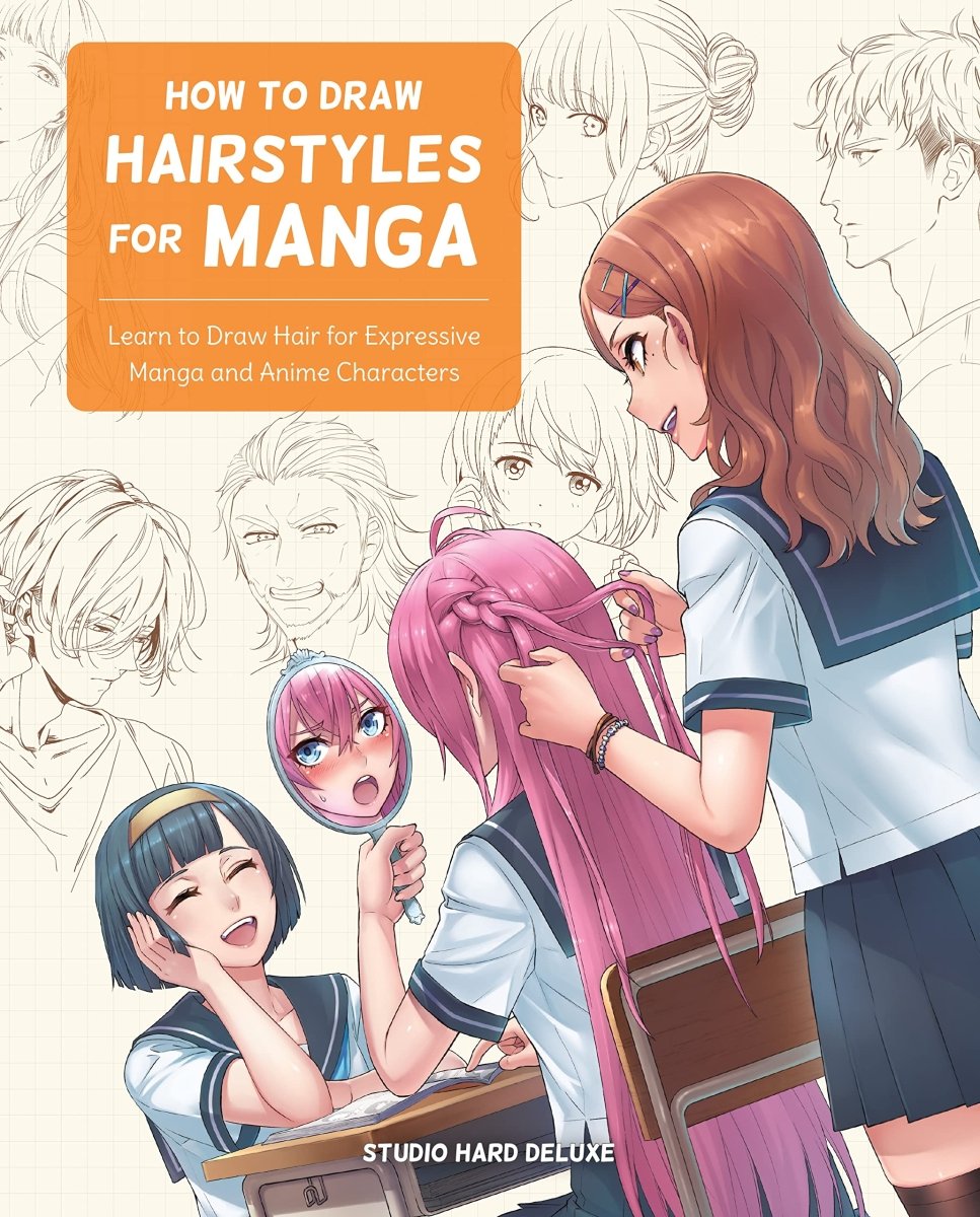 How To Draw Hairstyles For Manga SC - Walt's Comic Shop