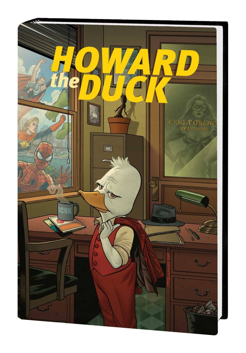 Howard The Duck Zdarsky Quinones Omnibus HC Quinones Cover - Walt's Comic Shop