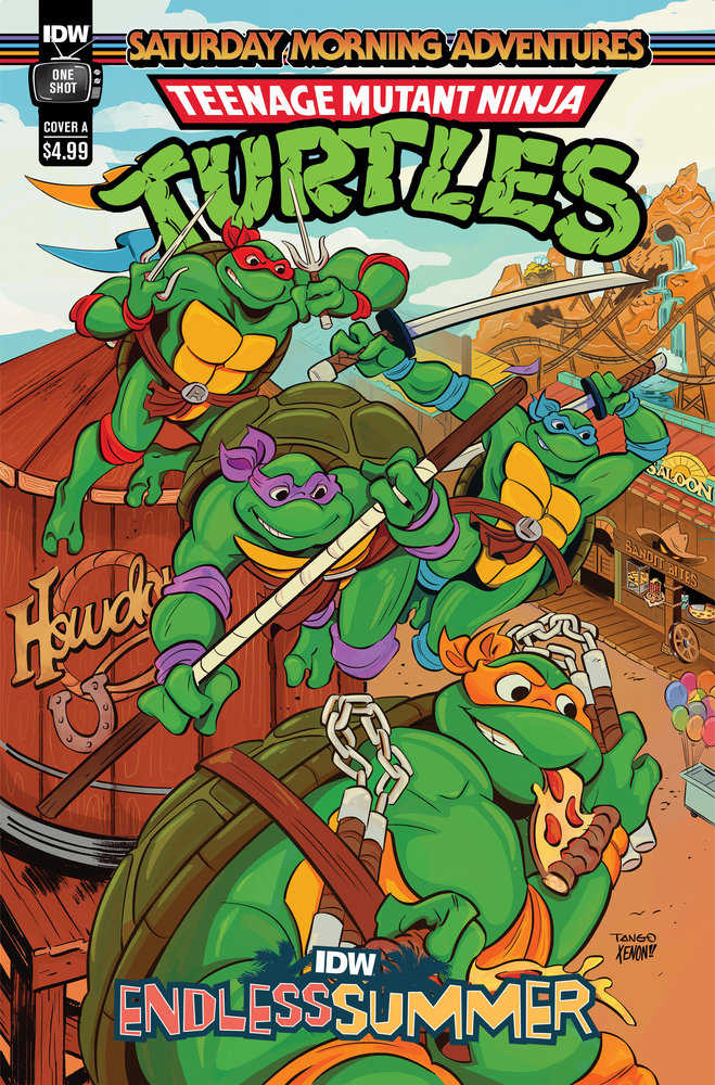 IDW Endless Summer--Teenage Mutant Ninja Turtles: Saturday Morning Adventures Cover A (Tango) - Walt's Comic Shop