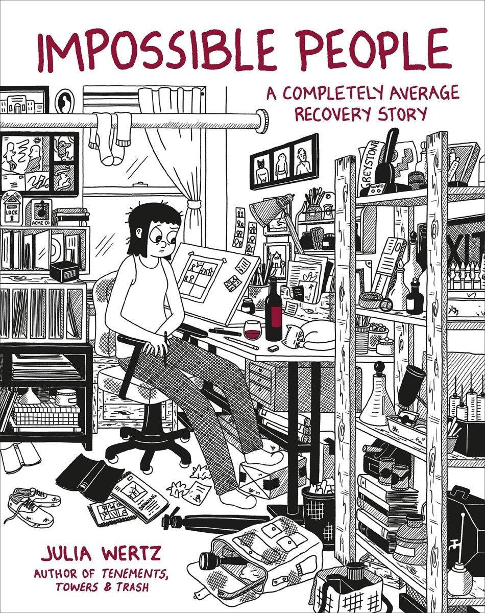 Impossible People by Julia Wertz GN HC - Walt's Comic Shop