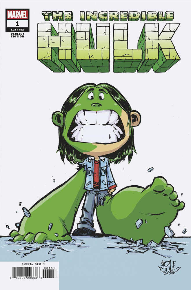 Incredible Hulk #1 Skottie Young Variant - Walt's Comic Shop
