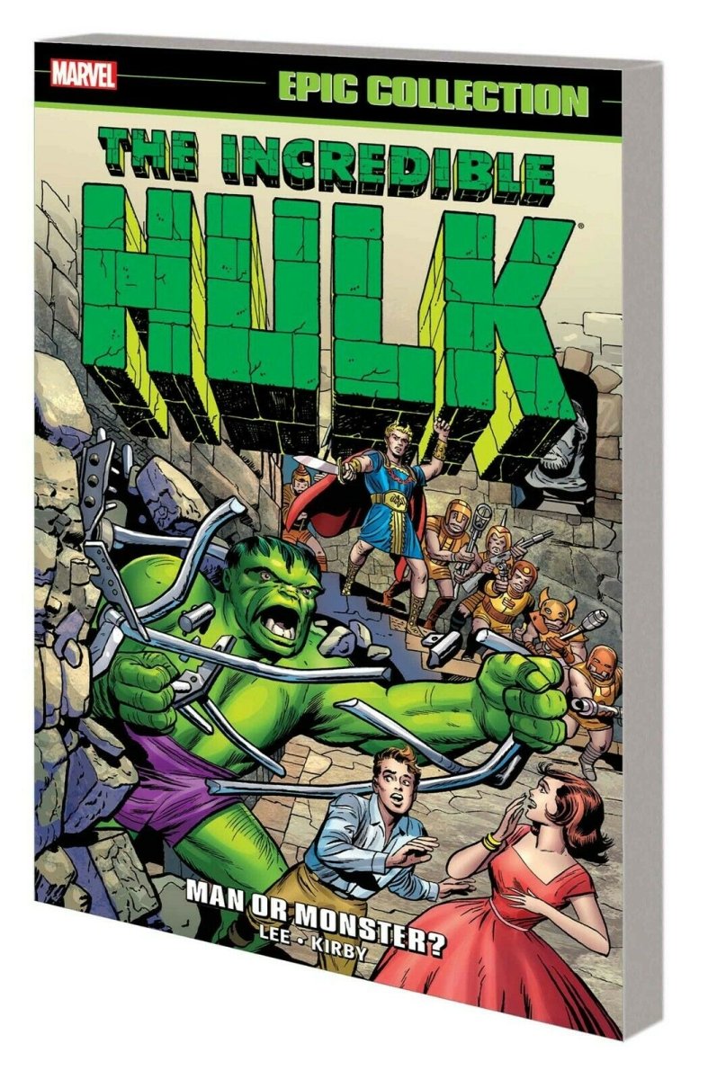 Incredible Hulk Epic Collection Vol 1: Man or Monster TP *1st Printning* *OOP* - Walt's Comic Shop