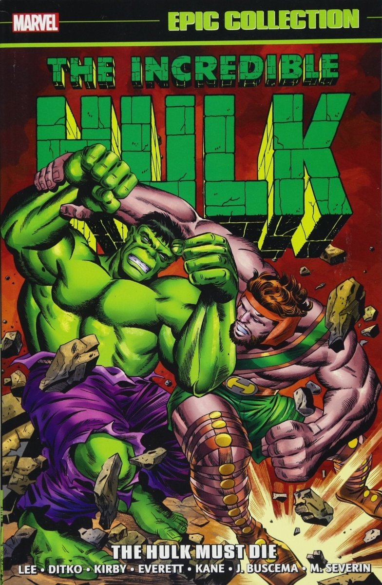 Incredible Hulk Epic Collection Vol 2: Hulk Must Die TP *OOP* - Walt's Comic Shop