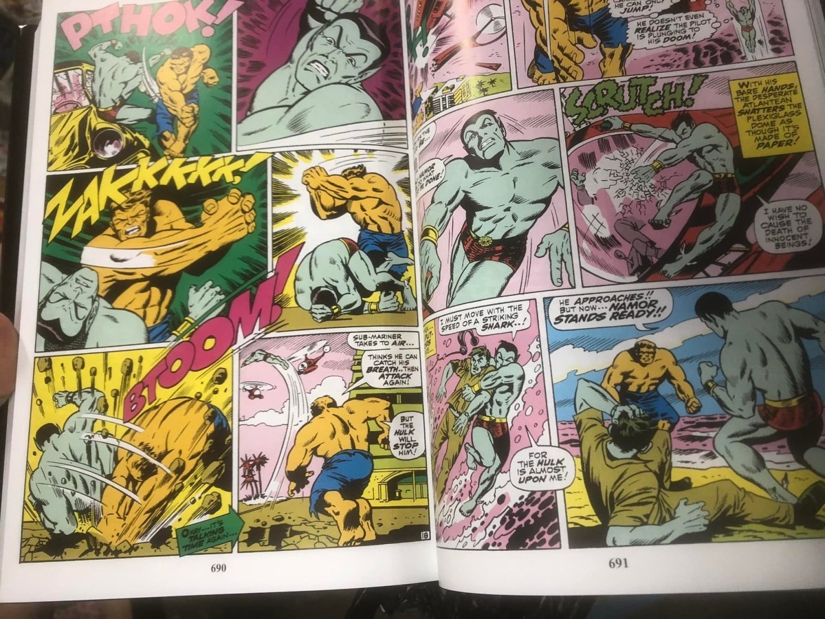 Incredible Hulk Omnibus HC Vol 01 Kirby DM Variant New Printing *READ DESCRIPTION* - Walt's Comic Shop