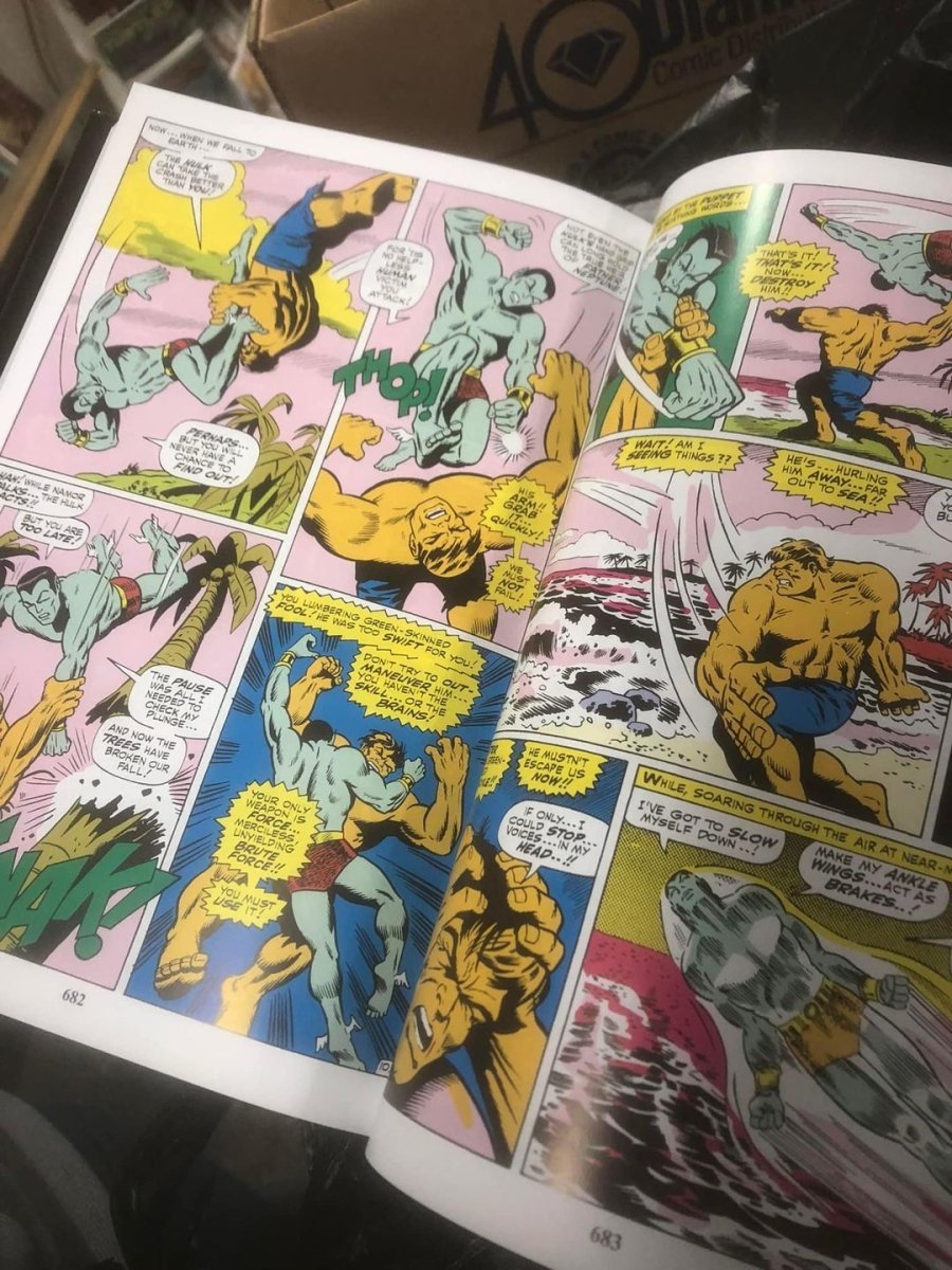 Incredible Hulk Omnibus HC Vol 01 Kirby DM Variant New Printing *READ DESCRIPTION* - Walt's Comic Shop