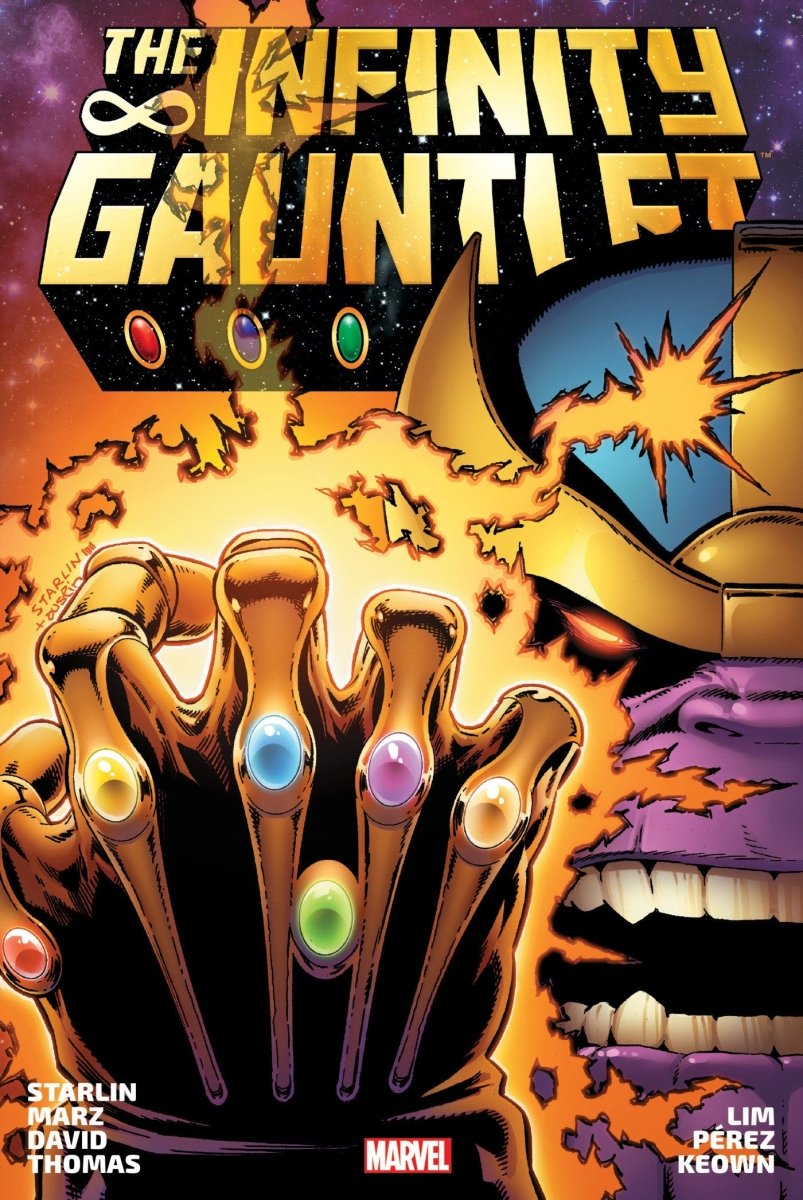 Infinity Gauntlet Omnibus HC [New Printing, DM Only] *OOP* - Walt's Comic Shop