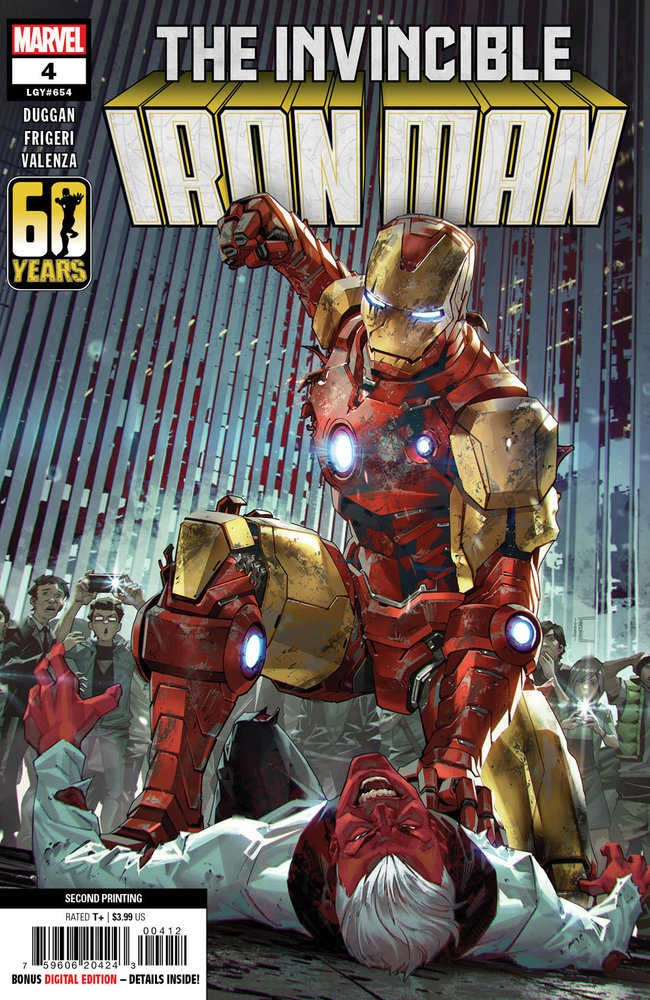 Invincible Iron Man #4 Kael Ngu 2nd Print Variant - Walt's Comic Shop