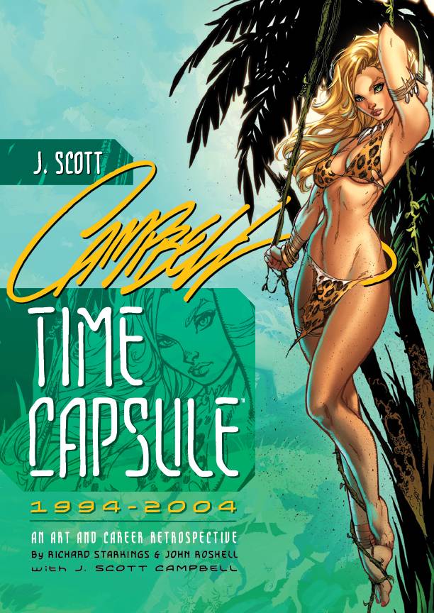 J Scott Campbell Time Capsule HC - Walt's Comic Shop