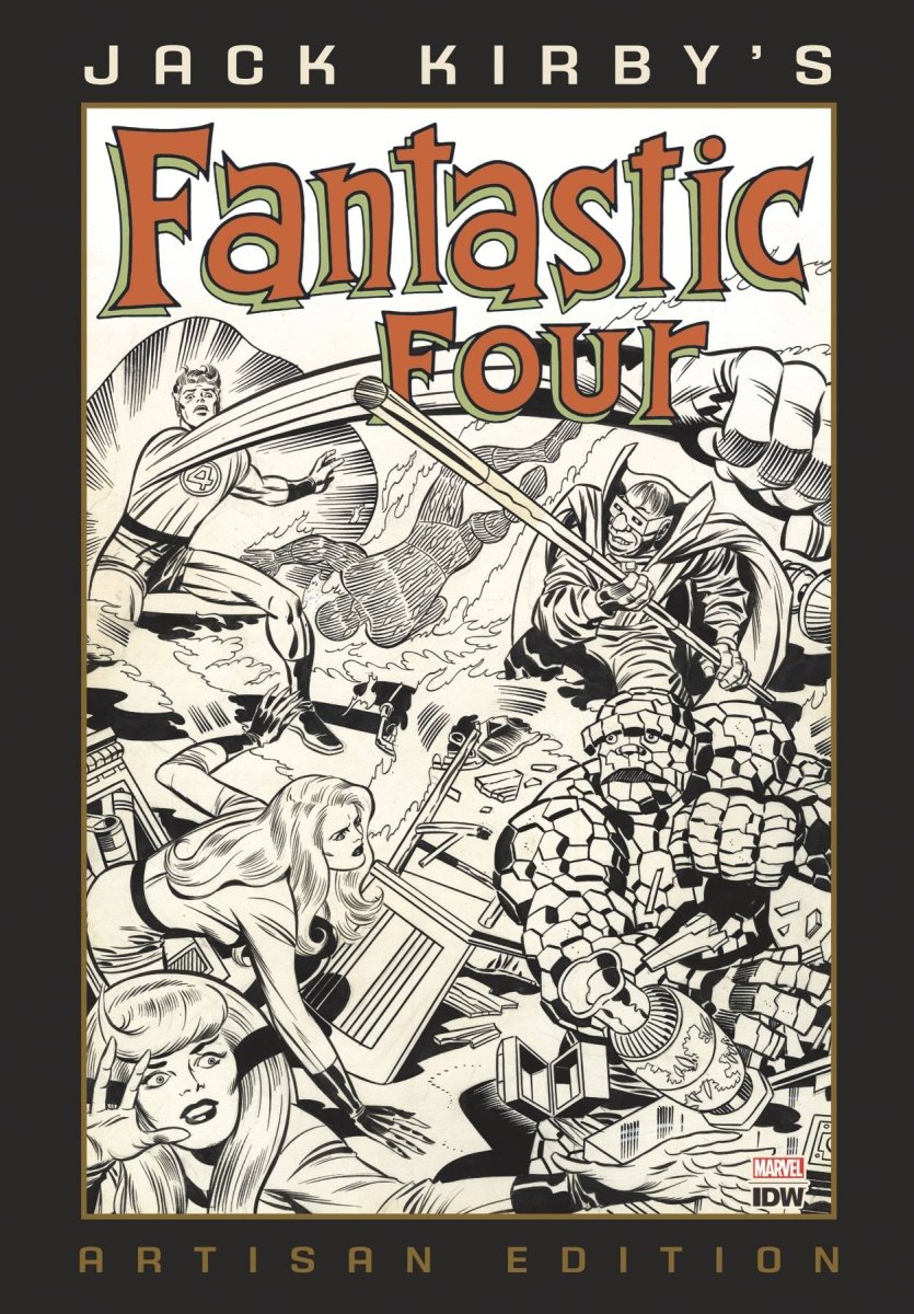 Jack Kirby's Fantastic Four Artisan Edition TP - Walt's Comic Shop