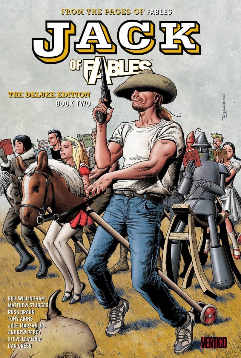 Jack Of Fables The Deluxe Edition HC Book 02 - Walt's Comic Shop
