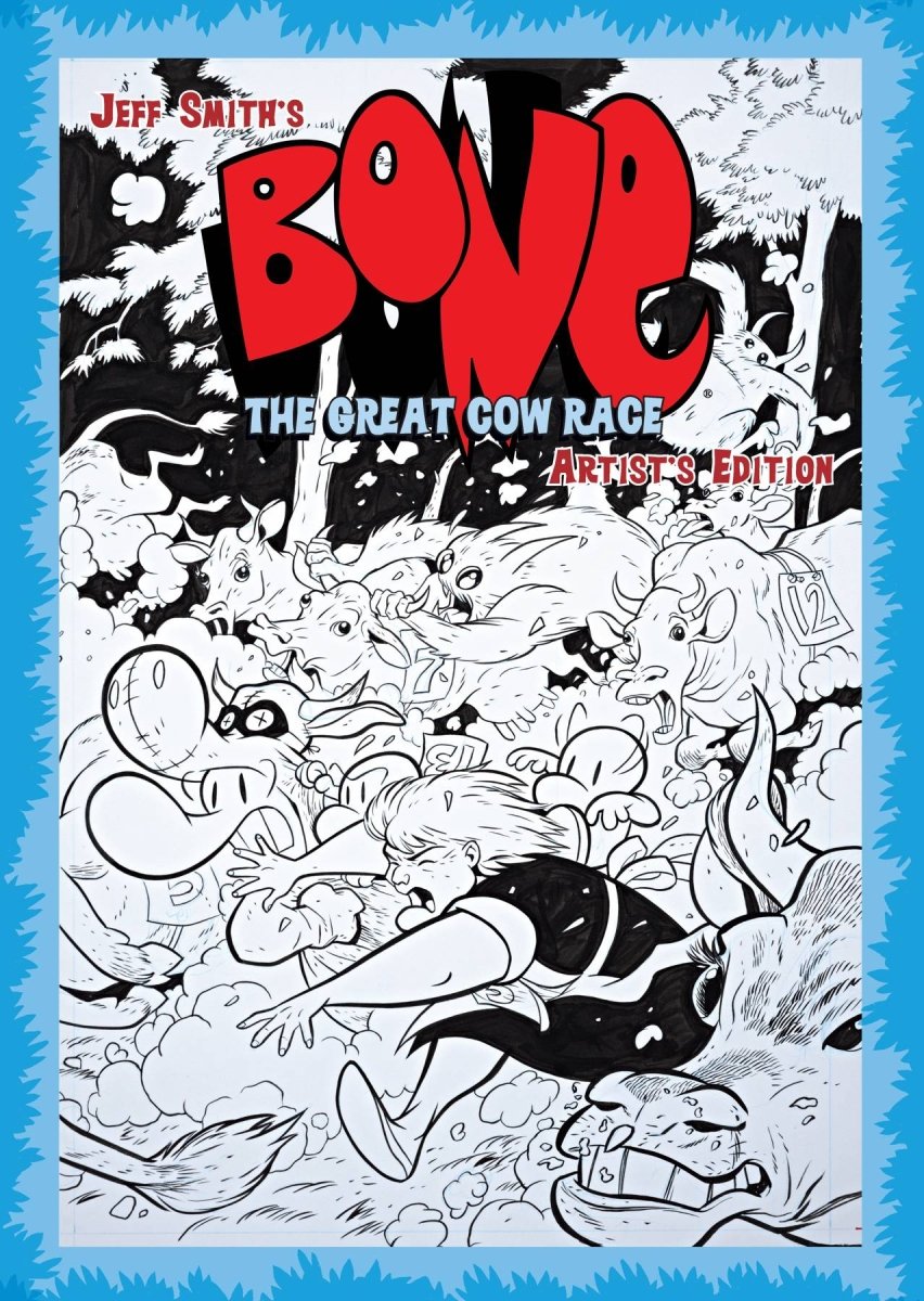 Jeff Smith Bone Great Cow Race Artist Edition HC - Walt's Comic Shop