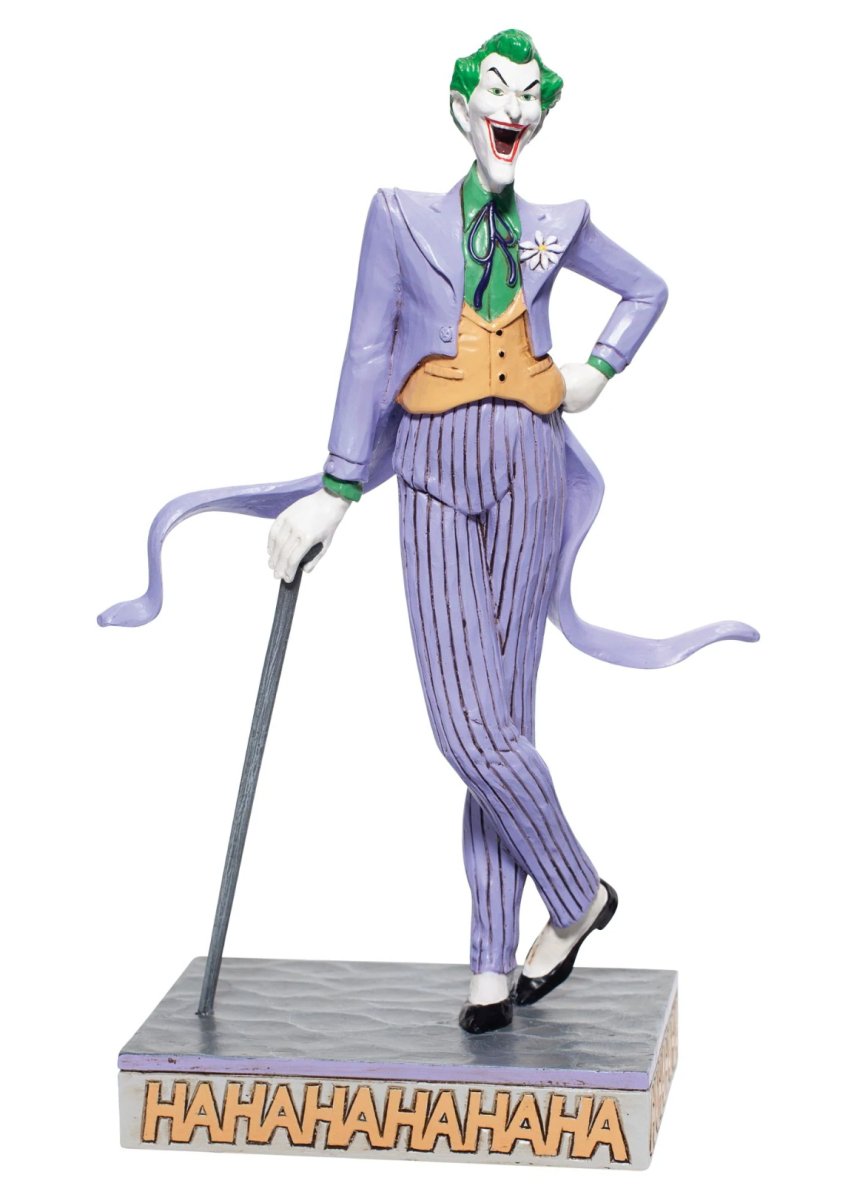 Jim Shore DC Comics Joker 8.25in Figurine - Walt's Comic Shop
