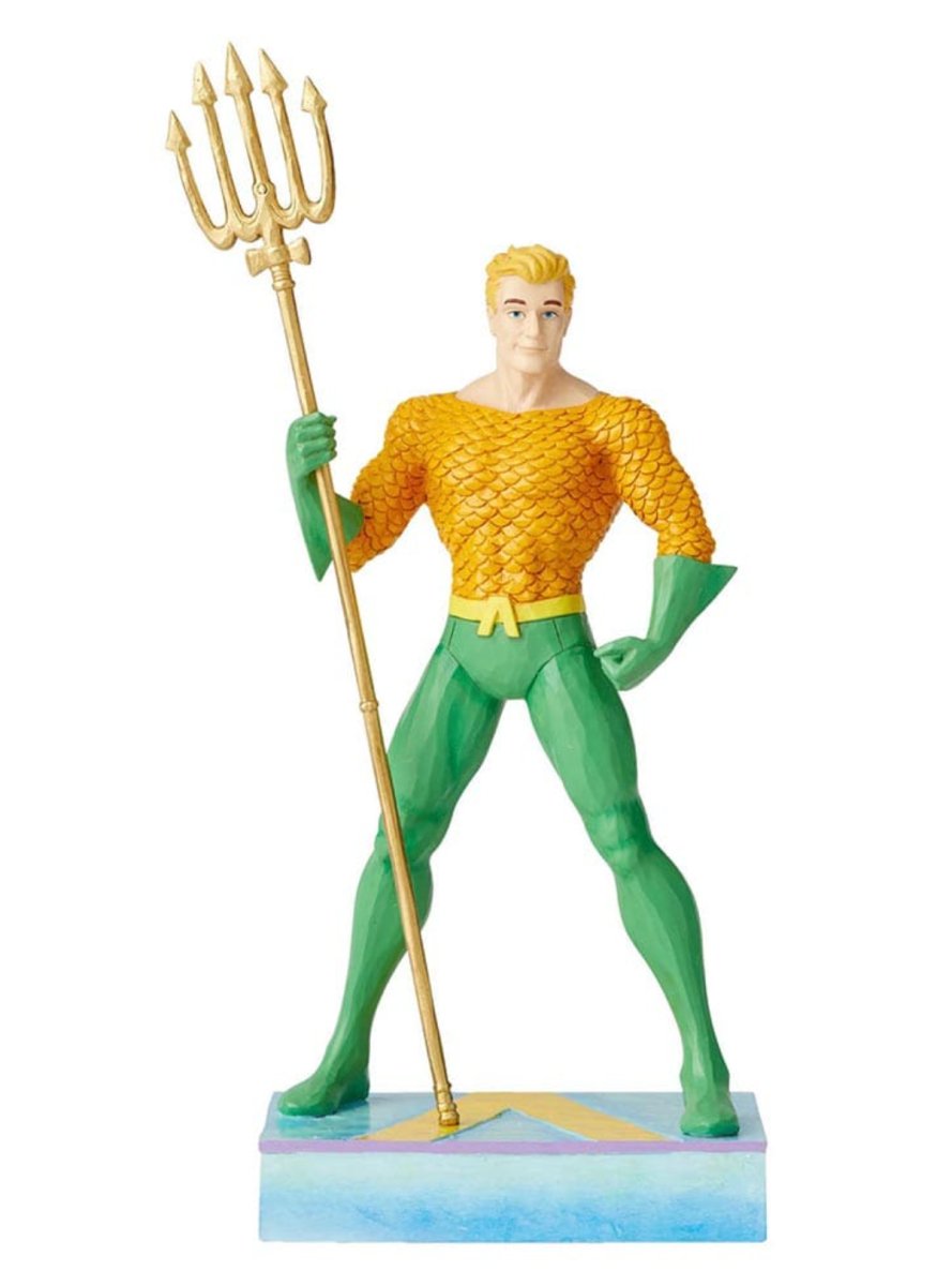 Jim Shore DC Comics Silver Age Aquaman 8.25in Figurine - Walt's Comic Shop