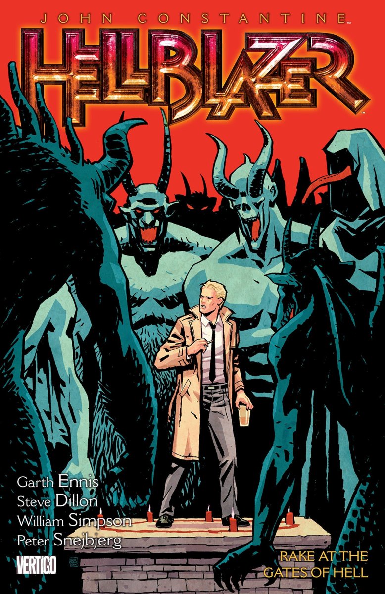 John Constantine, Hellblazer Vol. 8: Rake At The Gates Of Hell TP *OOP* - Walt's Comic Shop