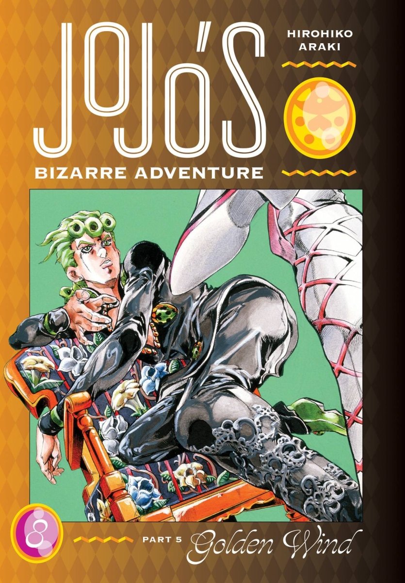 Jojo's Bizarre Adventure 5 Golden Wind HC Vol 08 - Walt's Comic Shop