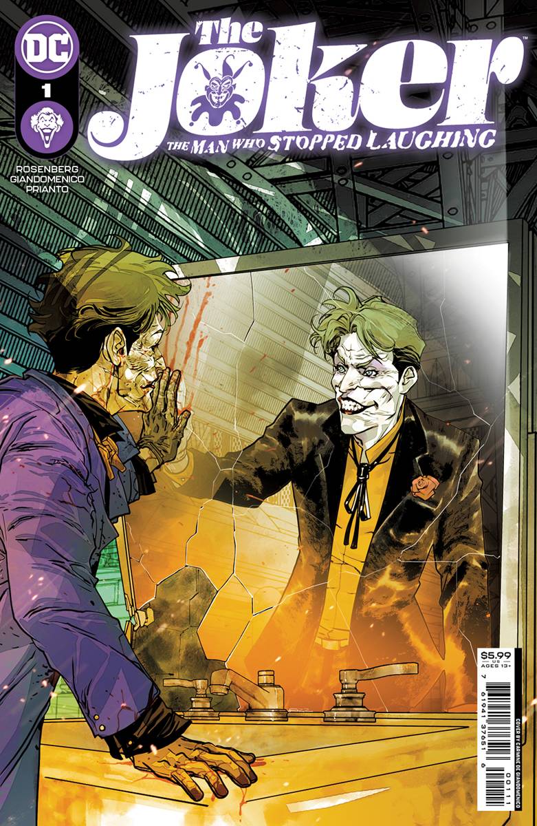 Joker Man Who Stopped Laughing #1 Cover A Di Giandomenico - Walt's Comic Shop