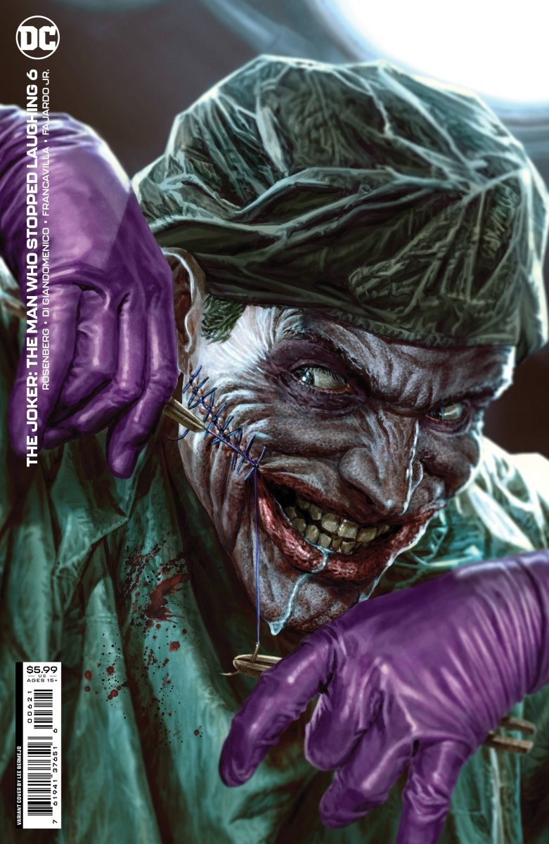 Joker The Man Who Stopped Laughing #6 Cvr B Lee Bermejo Var - Walt's Comic Shop