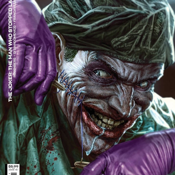 Joker The Man Who Stopped Laughing #6 Cvr B Lee Bermejo Var