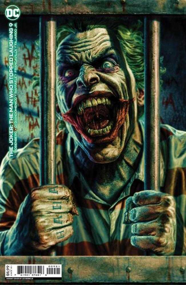 Joker The Man Who Stopped Laughing #9 Cover B Lee Bermejo Variant - Walt's Comic Shop