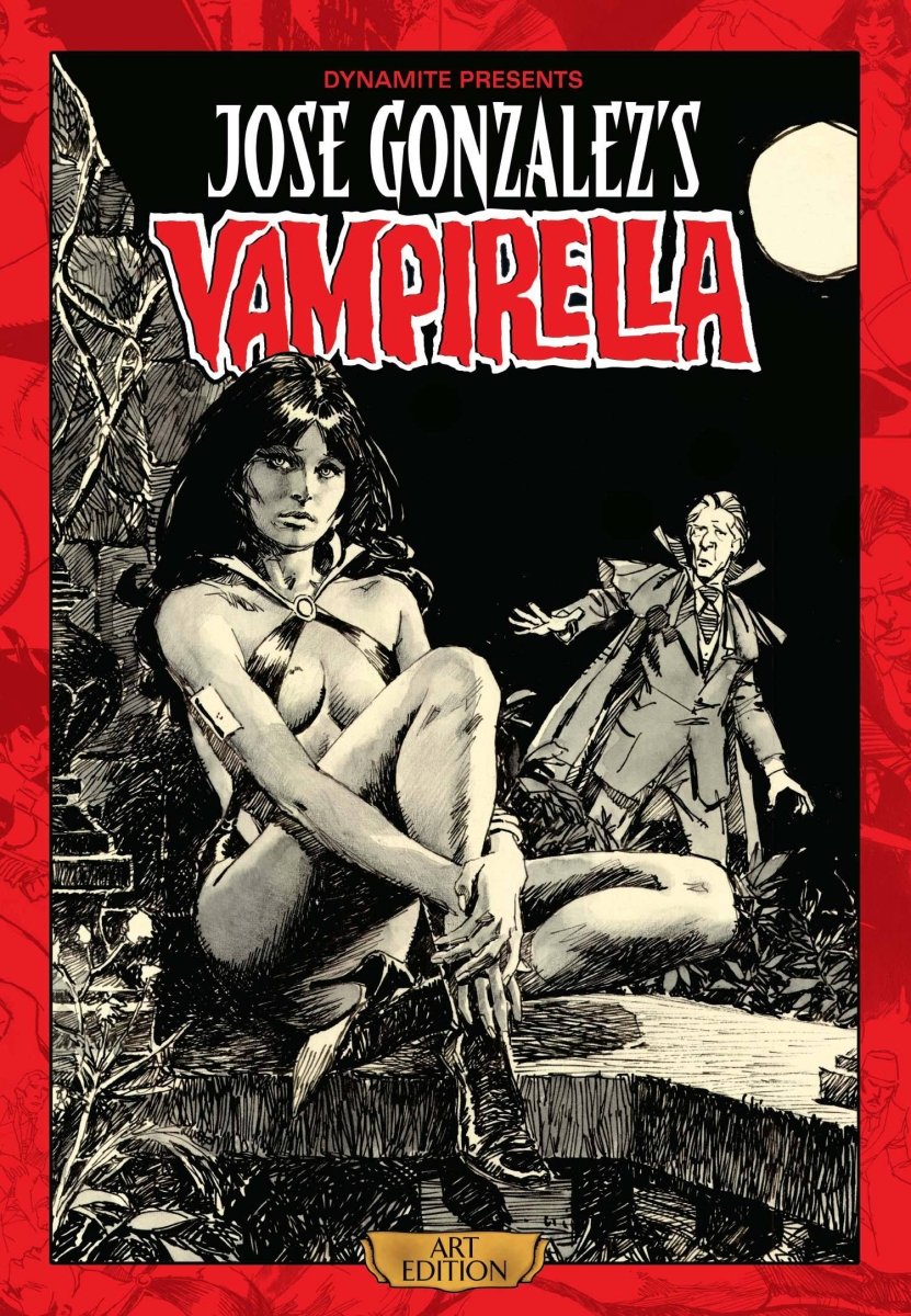 Jose Gonzalez Vampirella Art Edition HC - Walt's Comic Shop