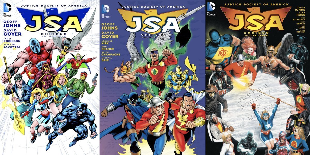 JSA Omnibus HC Bundle inc. Volumes 1 | 2 | 3 - Walt's Comic Shop