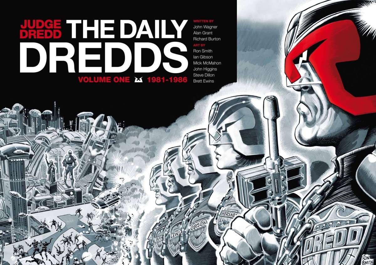 Judge Dredd Daily Dredds HC - Walt's Comic Shop