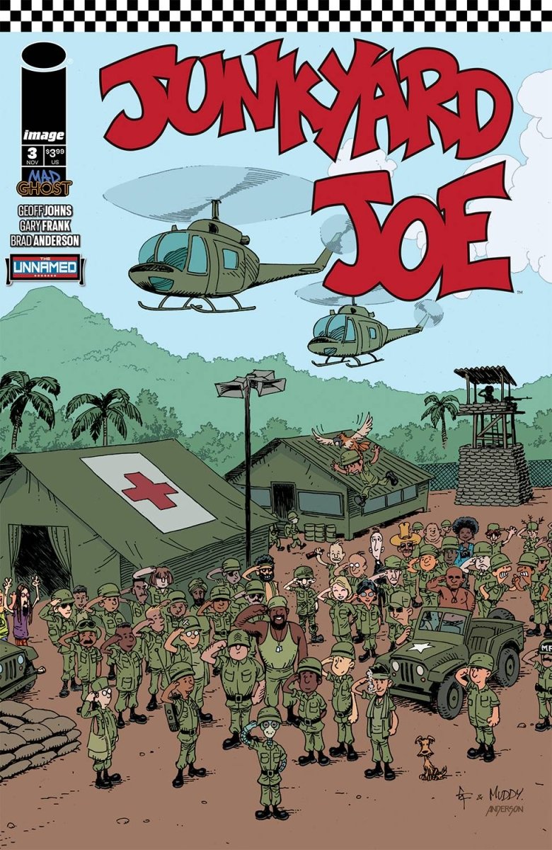 Junkyard Joe #3 Cvr D Frank & Anderson - Walt's Comic Shop