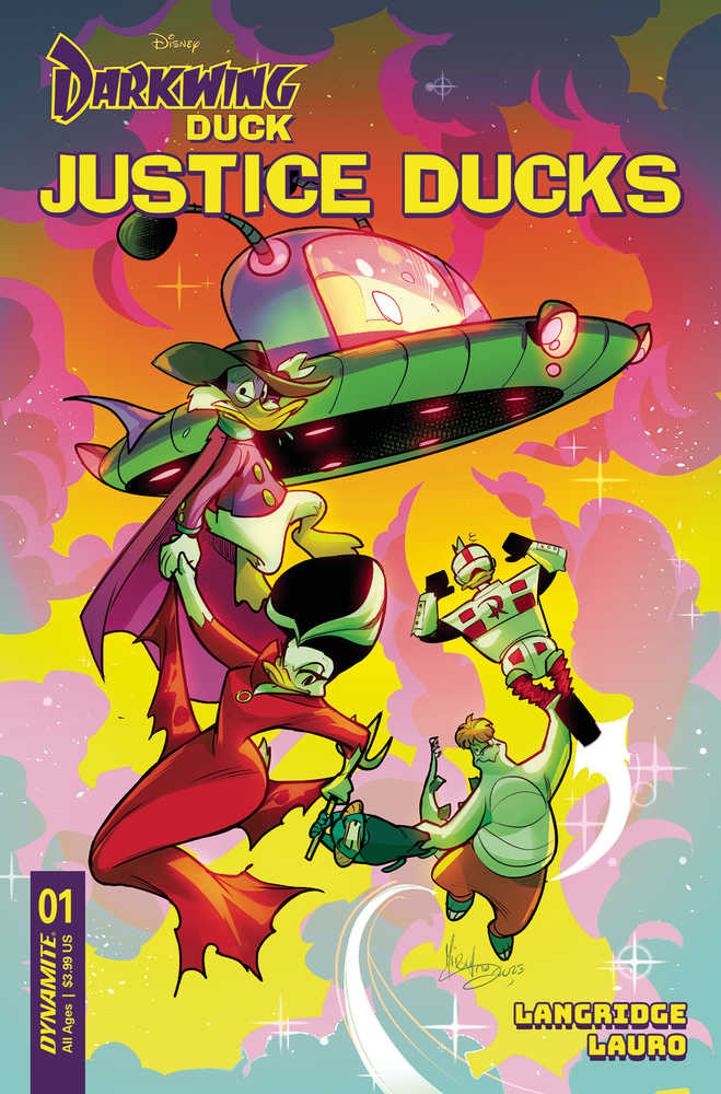 Justice Ducks #1 Cover A Andolfo - Walt's Comic Shop