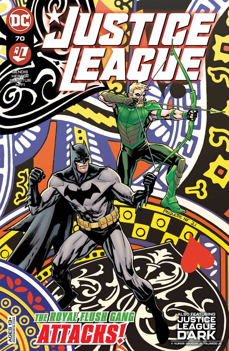 Justice League #70 Cvr A Paquette - Walt's Comic Shop