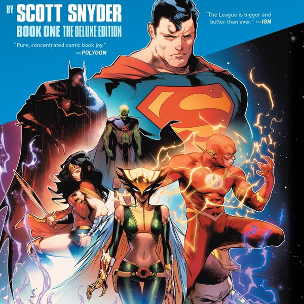 Justice League By Scott Snyder Book One Deluxe Edition HC - Walt's