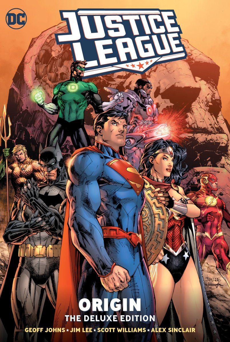 Justice League: Origin Deluxe Edition HC *OOP* - Walt's Comic Shop