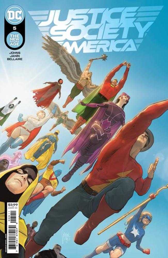 Justice Society Of America #5 (Of 12) Cover A Mikel Janin - Walt's Comic Shop