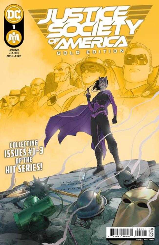 Justice Society Of America Gold Edition Cover A Mikel Janin - Walt's Comic Shop