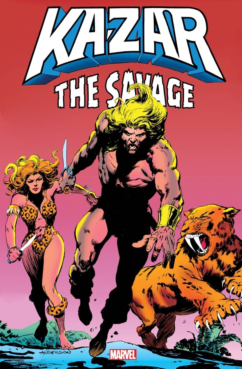 Ka-Zar Savage Omnibus HC Anderson First Issue Cover - Walt's Comic Shop