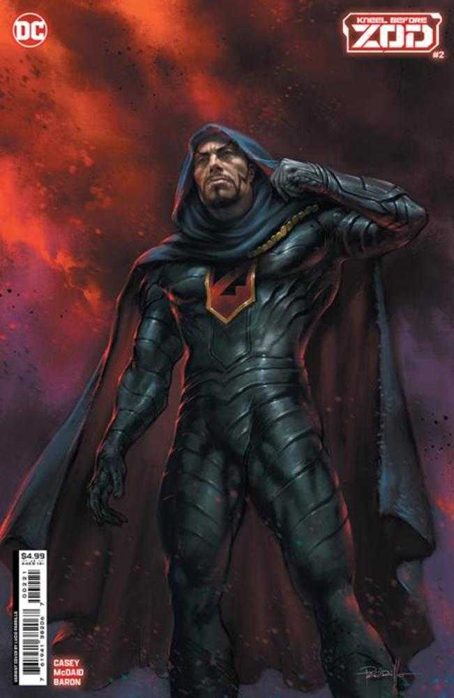 Kneel Before Zod #2 (Of 12) Cover B Lucio Parrillo Card Stock Variant - Walt's Comic Shop