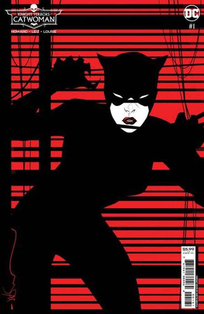Knight Terrors Catwoman #1 (Of 2) Cover D Dustin Nguyen Midnight Card Stock Variant - Walt's Comic Shop