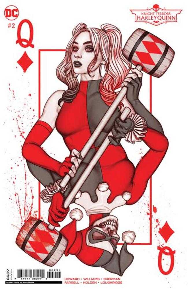 Knight Terrors Harley Quinn #2 (Of 2) Cover B Jenny Frison Card Stock Variant - Walt's Comic Shop